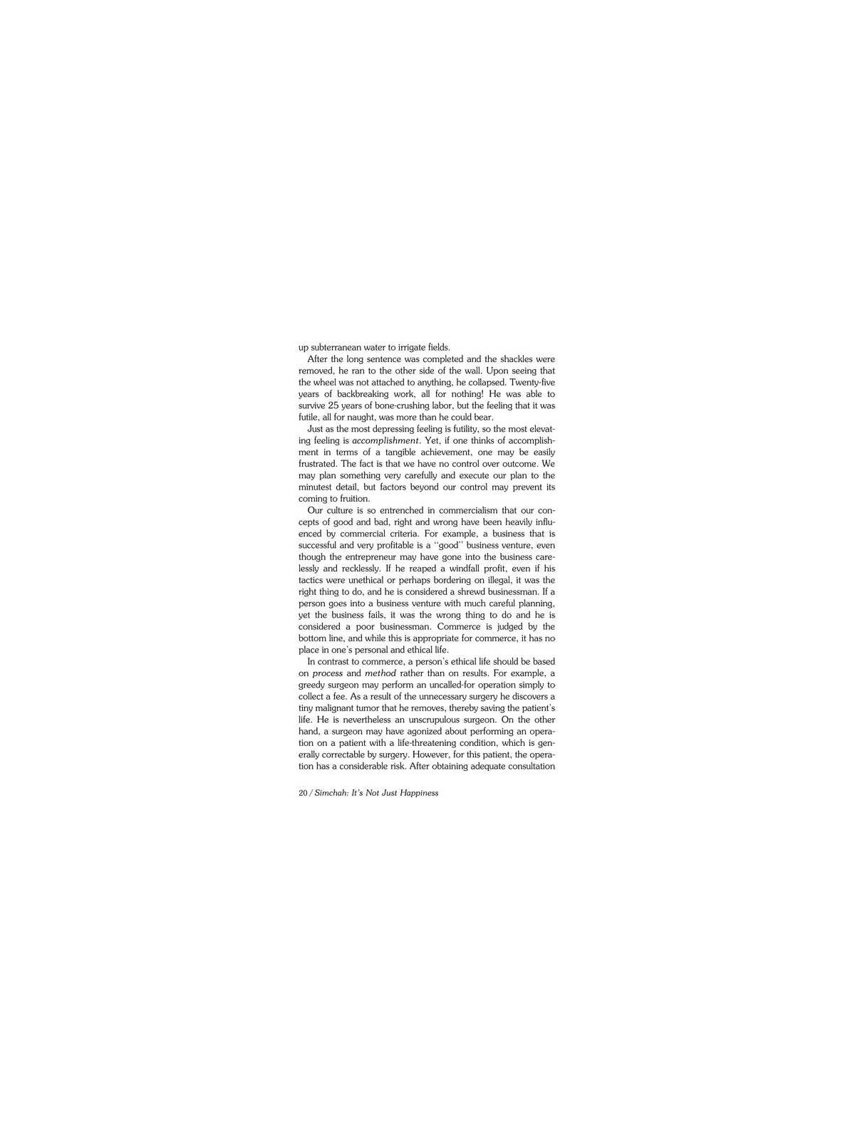 Simchah - It's Not Just Happiness - Hardcover | Books | Judaica
