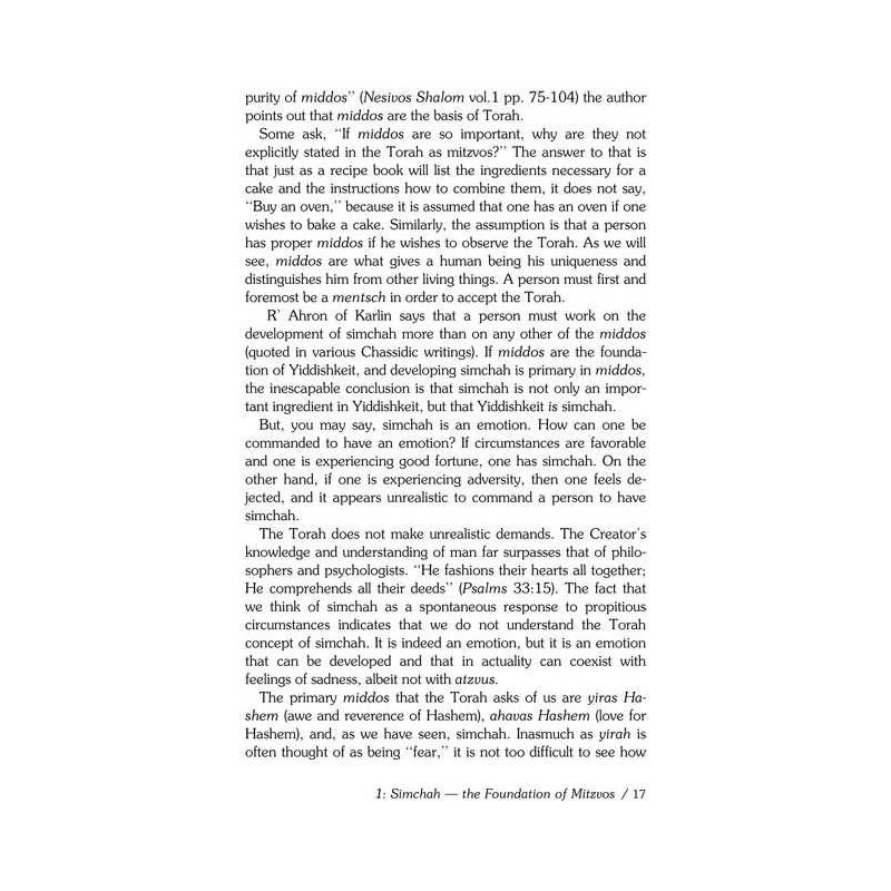 Simchah - It's Not Just Happiness - Hardcover | Books | Judaica