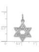 14k White Gold Diamond-Cut Star of David Pendant | Jewelry | Judaica