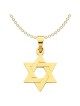14k Yellow Gold Interlocking Star of David Pendant | Jewelry | Judaica
