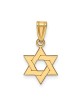 14k Yellow Gold Interlocking Star of David Pendant | Jewelry | Judaica