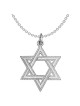 Deluxe Sterling Silver Star of David Pendant | Jewelry | Judaica