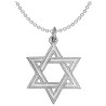 Deluxe Sterling Silver Star of David Pendant | Jewelry | Judaica