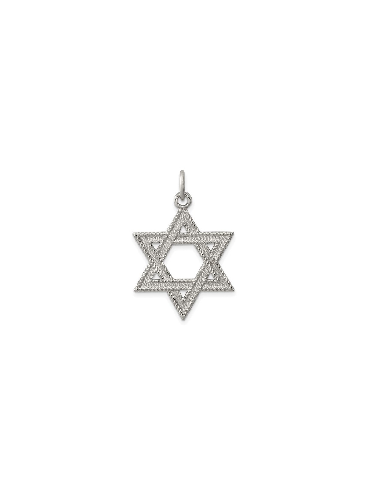 Deluxe Sterling Silver Star of David Pendant | Jewelry | Judaica