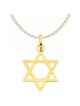 14k Matte Yellow Gold Star Of David Pendant | Jewelry | Judaica