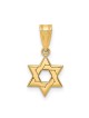 14k Yellow Gold Interlocking Star of David Pendant | Jewelry | Judaica