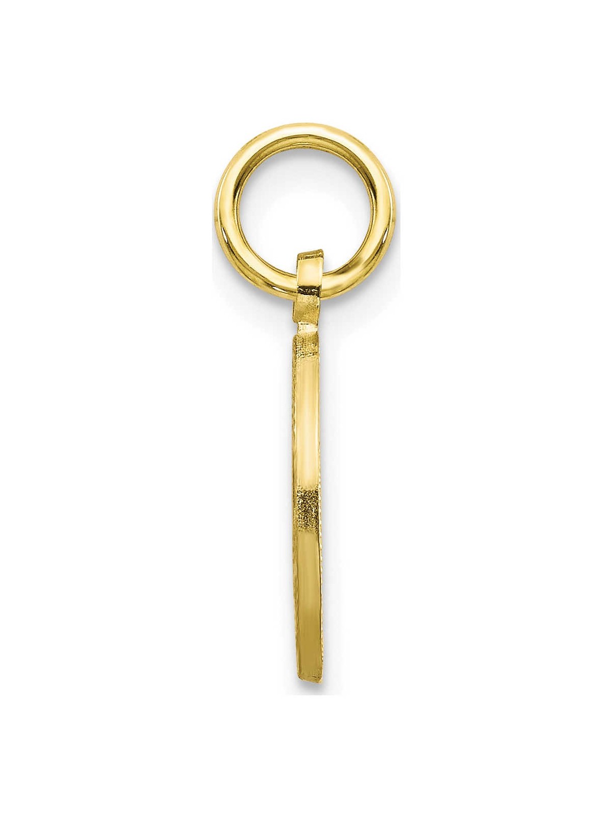 10k Yellow Gold Dual-Textured Star of David Circle | Jewelry | Judaica