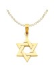 14k Yellow Gold Classic Star of David Pendant | Jewelry | Judaica