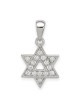 Sterling Silver CZ Overlaid Star of David Pendant | Jewelry | Judaica