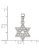 Sterling Silver CZ Overlaid Star of David Pendant | Jewelry | Judaica