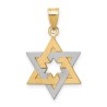 14k Two-Tone Gold Dual Star of David Pendant | Jewelry | Judaica