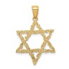 14k Yellow Gold Ornate Star of David Pendant | Jewelry | Judaica