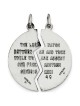 2-Piece Reversible Sterling Silver Antiqued Mizpah | Jewelry | Judaica