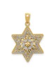 14k Two-Tone Gold Reversible Filigree Star of Davi | Jewelry | Judaica