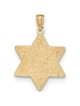 14k Two-Tone Gold Reversible Filigree Star of Davi | Jewelry | Judaica