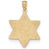 14k Two-Tone Gold Reversible Filigree Star of Davi | Jewelry | Judaica