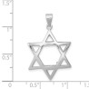 Sterling Silver Curved Star of David Pendant | Jewelry | Judaica