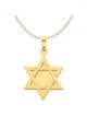 14k Yellow Gold Star of David Pendant | Jewelry | Judaica