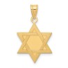 14k Yellow Gold Star of David Pendant | Jewelry | Judaica