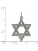 Sterling Silver Textured Antiqued Star of David Pe | Jewelry | Judaica