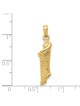 14k Yellow Gold Chai Star of David Torah Scroll Pe | Jewelry | Judaica