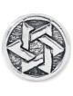 Sterling Silver Star of David Circle Bead | Jewelry | Judaica