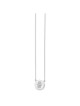 Sterling Silver Rhodium-Plated Hamsa CZ Necklace | Jewelry | Judaica