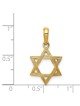 14k Yellow Gold Embossed Star of David Pendant | Jewelry | Judaica