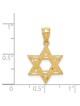 14k Yellow Gold Diamond-Cut Star of David Pendant | Jewelry | Judaica