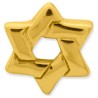 Sterling Silver Gold-Plated Star of David Bead | Jewelry | Judaica