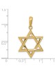 Large 14K Yellow Gold Polished Star of David Penda | Jewelry | Judaica