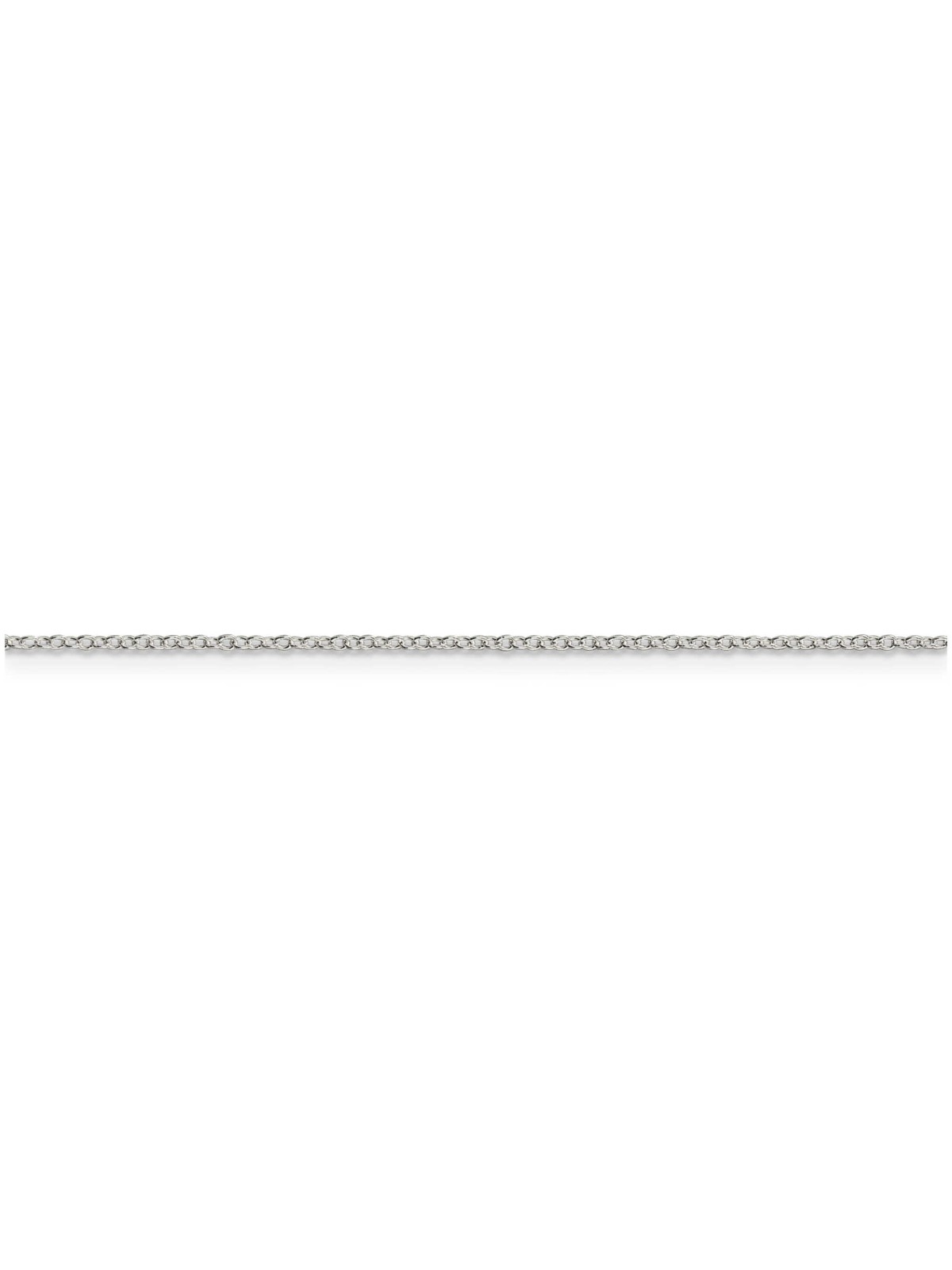 Sterling Silver 18-Inch Cable Necklace Chain | Jewelry | Judaica