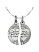 2-Piece Sterling Silver Mizpah Coin Pendant | Jewelry | Judaica