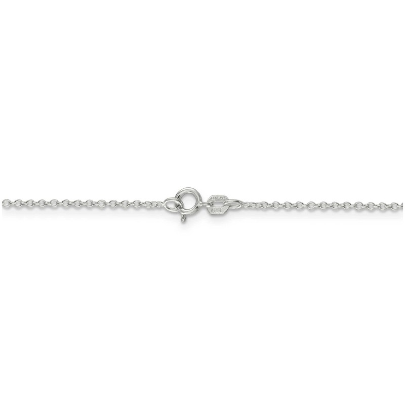 Sterling Silver 16-Inch Cable Necklace Chain | Jewelry | Judaica