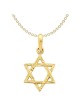 14k Yellow Gold Woven Star of David Pendant | Jewelry | Judaica