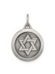 Sterling Silver Antiqued Circle Star of David Pend | Jewelry | Judaica