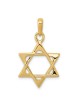 14k Yellow Gold High-Polish Classic Star of David  | Jewelry | Judaica