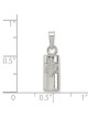 Sterling Silver Symbolic Mezuzah Pendant | Jewelry | Judaica
