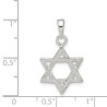 Sterling Silver Textured Star of David Pendant | Jewelry | Judaica