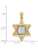 14k Two-Tone Gold Embellished Star of David Pendan | Jewelry | Judaica