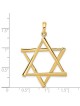 Extra-Large 14k Yellow Gold Star of David Pendant | Jewelry | Judaica