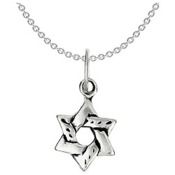 Small Sterling Silver Star of David Pendant | Jewelry | Judaica