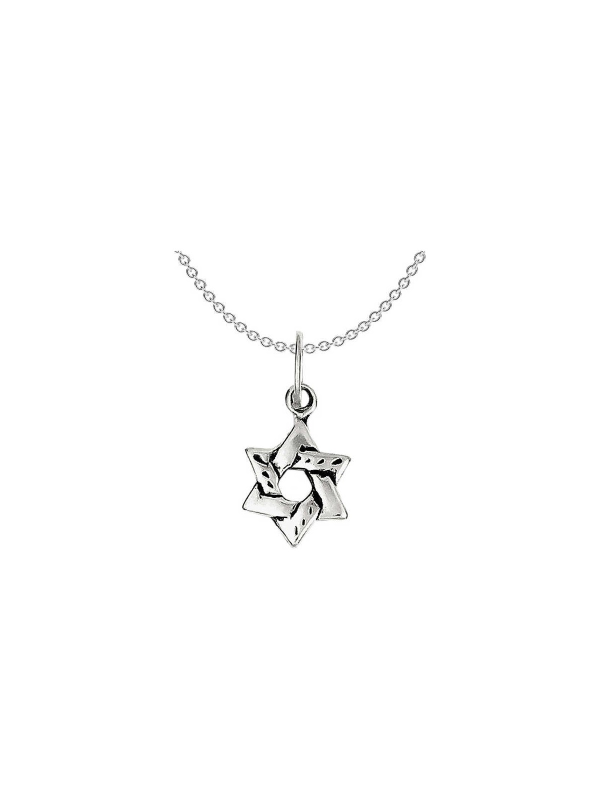 Small Sterling Silver Star of David Pendant | Jewelry | Judaica