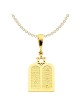 14k Yellow Gold Polished Torah with Star of David  | Jewelry | Judaica