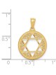 14k Yellow Gold Filigree Star of David Pendant | Jewelry | Judaica