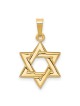 14k Yellow Gold Die-Struck Star of David Pendant | Jewelry | Judaica