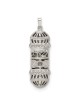 Sterling Silver Ornamental Mezuzah Pendant | Jewelry | Judaica