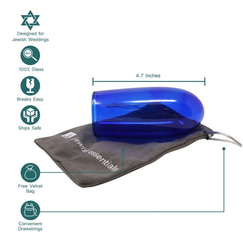 Wedding Chuppah Breaking Glass by Jewish Essential | Wedding | Judaica