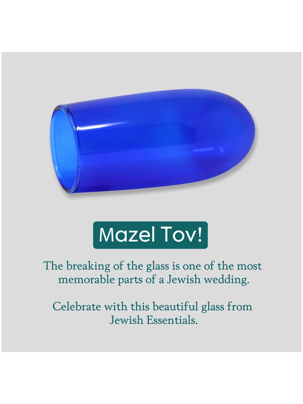 Wedding Chuppah Breaking Glass by Jewish Essential | Wedding | Judaica