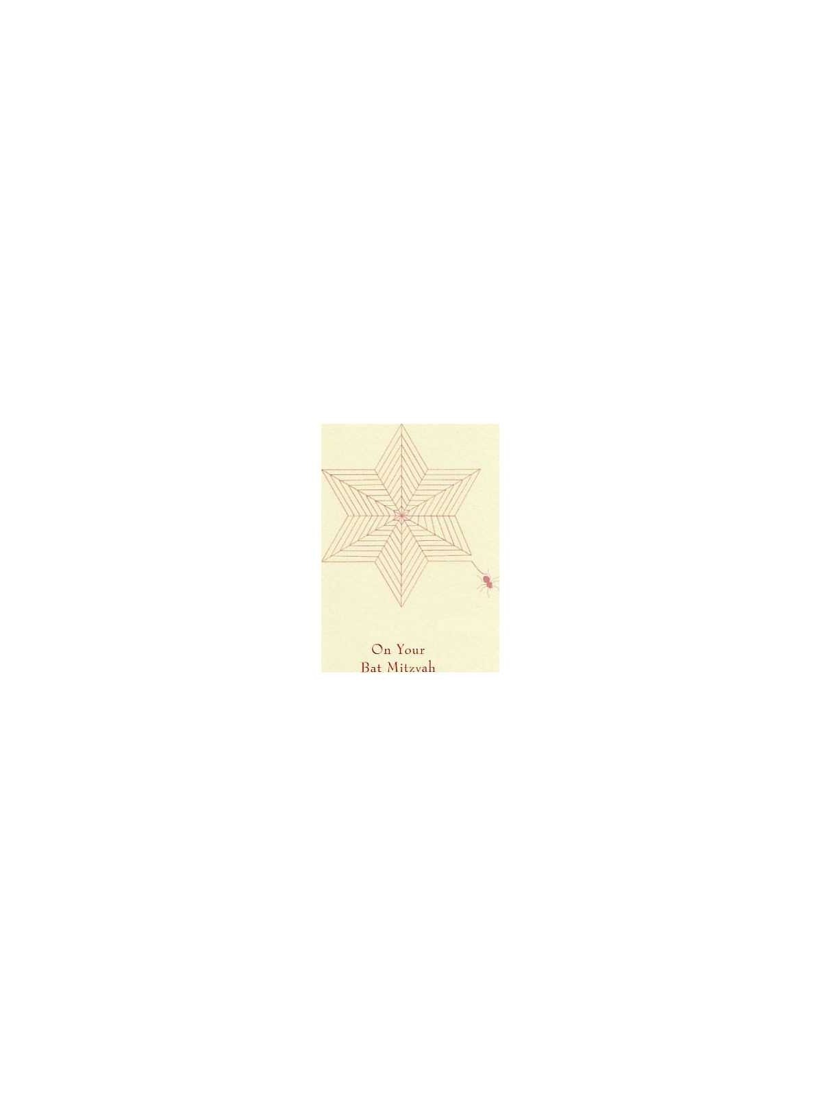 Starweb pink - Box of 10 Cards | Gifts | Judaica
